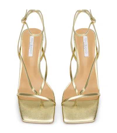 Tony Bianco Avi Gold Nappa Metallic