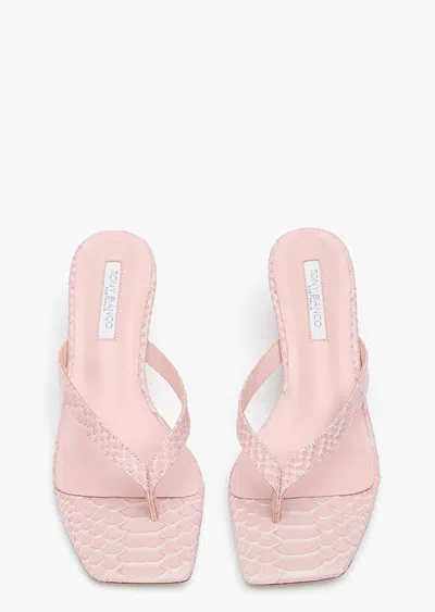 Tony Bianco Topaz Pink Python