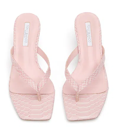 Tony Bianco Topaz Pink Python