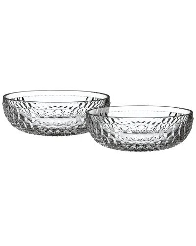 Villeroy & Boch Set Of 2 Boston Bowls In Transparent