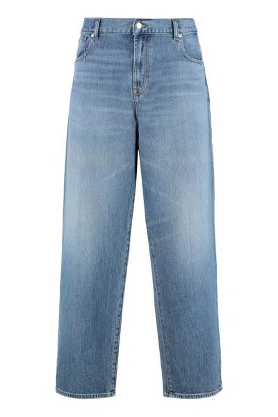7 For All Mankind Ryan Loose-fit Jeans In Blue