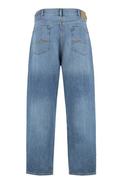 7 For All Mankind Ryan Loose-fit Jeans In Blue
