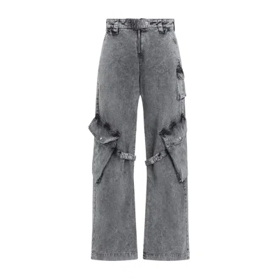 Acne Studios Cargo Pants In Gray