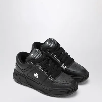 Amiri Black Sneakers With Logo Patch On The Side And Logo Lettering On The Rear In Leather Man