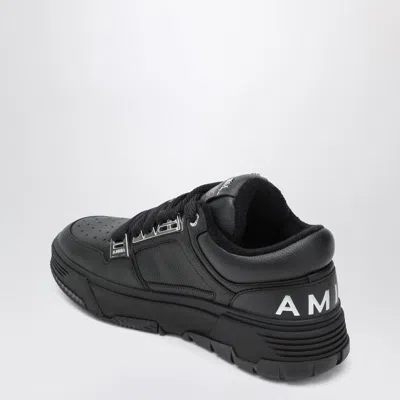 Amiri Black Sneakers With Logo Patch On The Side And Logo Lettering On The Rear In Leather Man