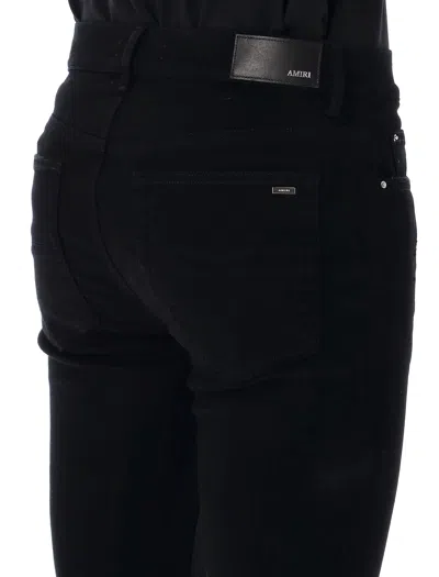 Amiri Stack Jeans In Black