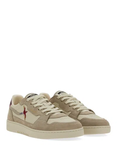 Axel Arigato Beige Suede Leather Sneakers In Brown