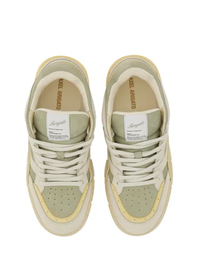 Axel Arigato Green Nubuck Sneakers