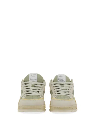 Axel Arigato Green Nubuck Sneakers
