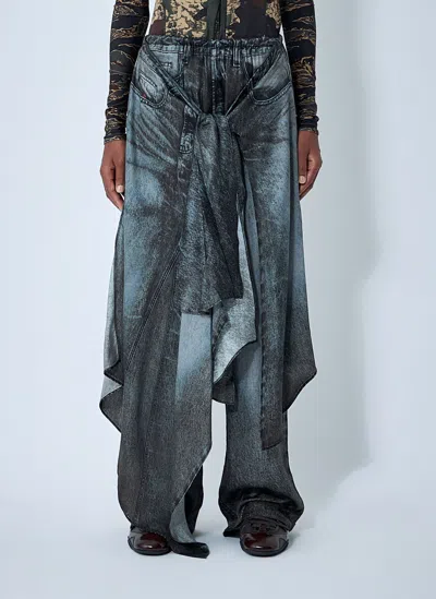 Diesel Women Angelina-ultd Bodysuit In Blue