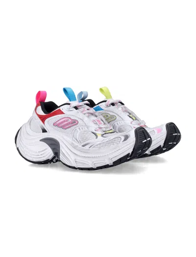 Balenciaga Multicolor Mesh And Rubber 6xl Sneakers