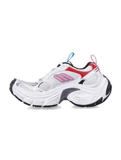 Balenciaga Multicolor Mesh And Rubber 6xl Sneakers