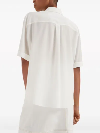 Brunello Cucinelli Precious Buttonhole Shirt