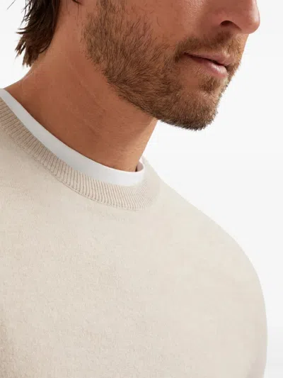 Brunello Cucinelli Cashmere Crew Neck Sweater
