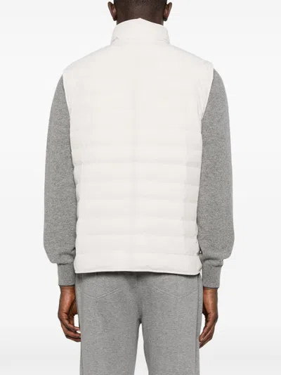 Brunello Cucinelli Quilted High-neck Gilet With Zip