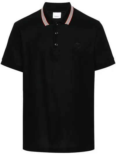Burberry Cotton T-shirt In Black