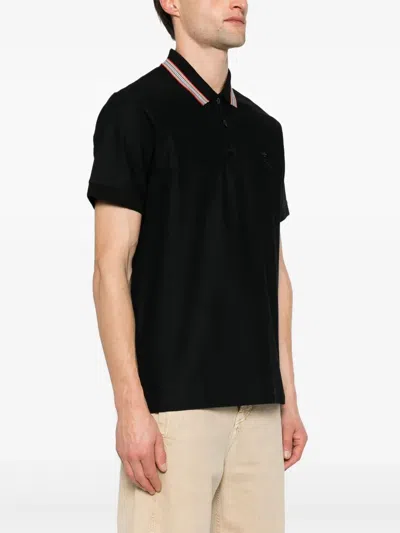 Burberry Cotton T-shirt In Black
