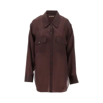 Khaite Matteo Organza Shirt