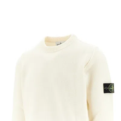 Stone Island Turtleneck Ribbed Wool Sweater