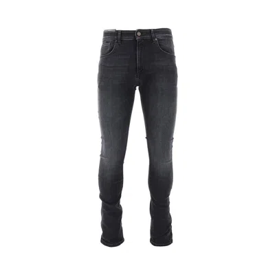 Pt Torino Jeans Denim Stretch Belt Loops In Black