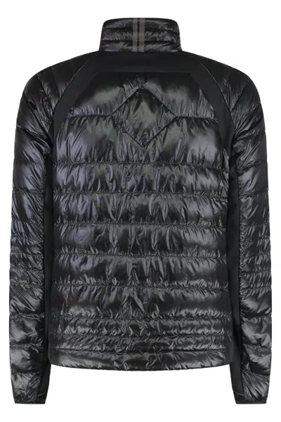 Canada Goose Hybrid Full Zip Down Jacket In Black