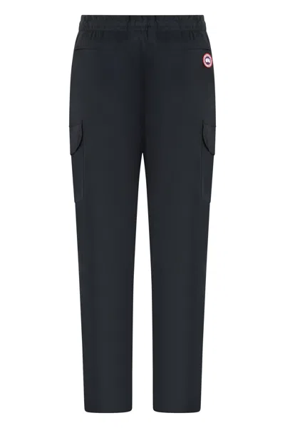 Canada Goose Killarney Track Pants In Techno Fabric In Black