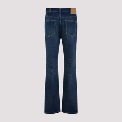 Celine Woman Jeans Blue Size 30 Cotton In Blue