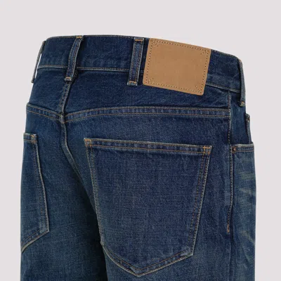 Celine Woman Jeans Blue Size 30 Cotton In Blue