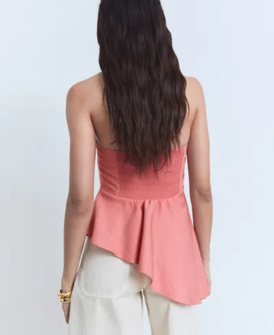 Mango Top Corail - Femme - M -  In Pink