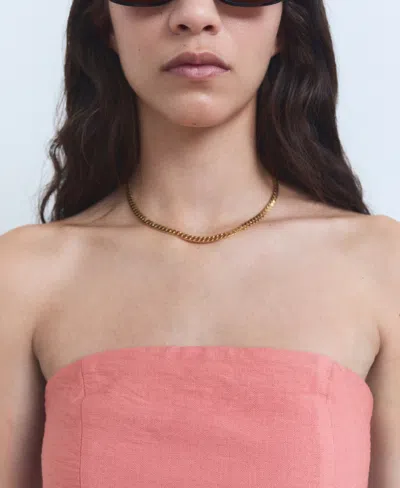Mango Top Corail - Femme - M -  In Pink
