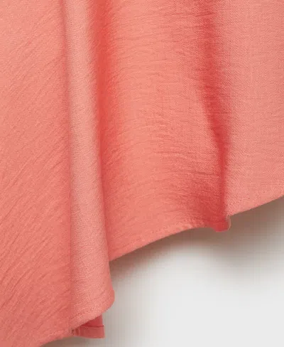 Mango Top Corail - Femme - M -  In Pink