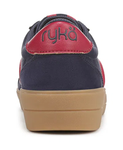 Ryka Women's Viv Next Court Lace Up Inspired Sneakers In Purple