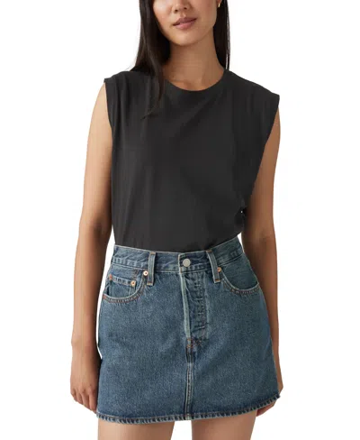 Levi's Women's Mid-rise Icon Denim Skirt