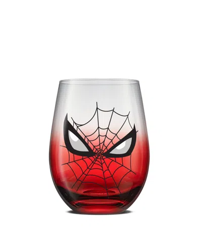 Joyjolt Spidey Sense Stemless Drinking Glasses, Set Of 4