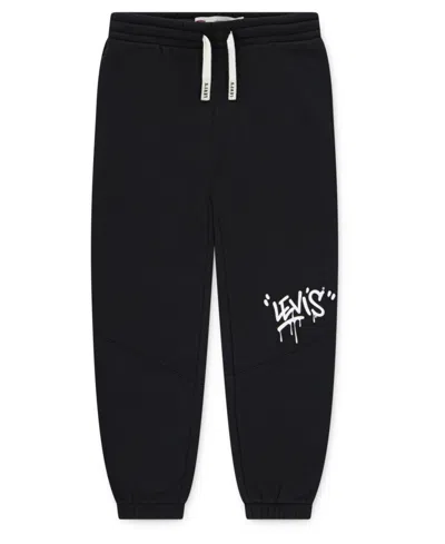 Levi's Big Boys Street Style Jogger Pants In Black