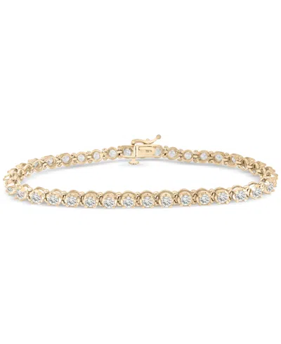 Macy's Diamond Bracelet (3 Ct. T.w.) In 14k White Gold Or 14k Yellow Gold, Exclusively At