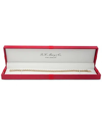 Macy's Diamond Bracelet (3 Ct. T.w.) In 14k White Gold Or 14k Yellow Gold, Exclusively At