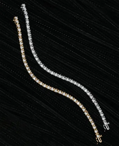Macy's Diamond Bracelet (3 Ct. T.w.) In 14k White Gold Or 14k Yellow Gold, Exclusively At