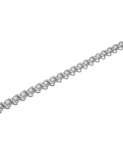 Macy's Diamond Twist Bracelet (2 Ct. T.w.) In 14k White Gold Or 14k Yellow Gold, Exclusively At