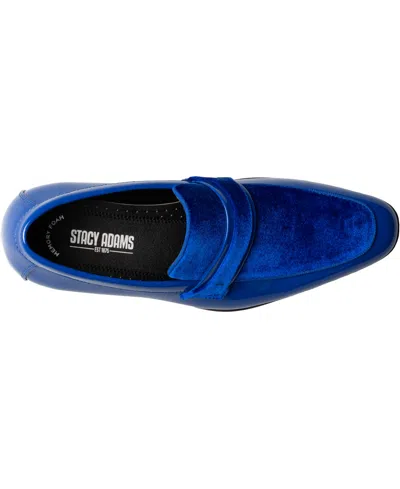 Stacy Adams Men's Spratley Moc Toe Saddle Slip On Loafer