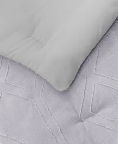 Unikome All Season Textured Jacquard Down Alternative Comforter, King