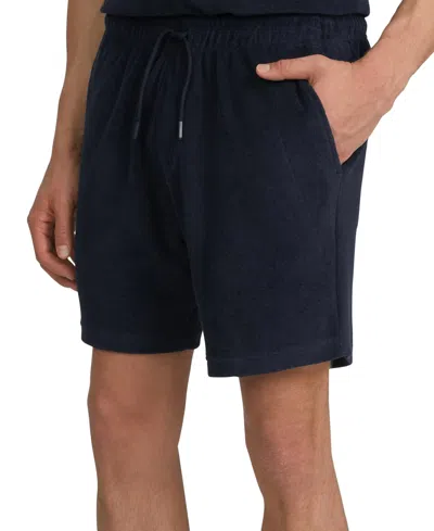 Ben Sherman Men's Terry Towel Shorts In Blue
