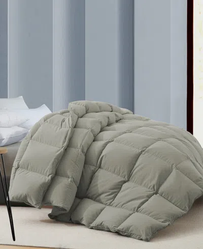 Unikome Medium Warmth Goose Feather Down Fiber Comforter, King