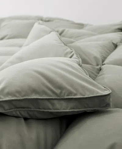 Unikome Medium Warmth Goose Feather Down Fiber Comforter, King