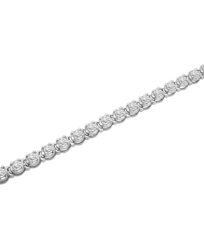 Macy's Diamond Bracelet (3 Ct. T.w.) In 14k White Gold Or 14k Yellow Gold, Exclusively At