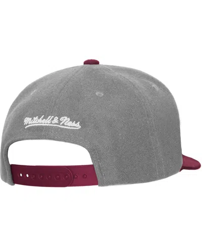 Mitchell & Ness Men's And Women's Gray Philadelphia Phillies Basic Coop Pro Adjustable Hat