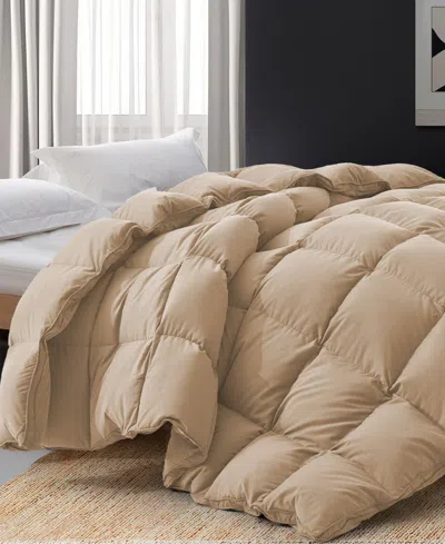 Unikome Buttery Soft Goose Down Feather Comforter, Full/queen