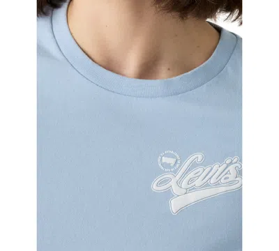 Levi's Women's Perfect Graphic Logo Cotton T-shirt In Blue