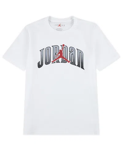 Jordan Toddler And Little Boys Global Arch T-shirt In White