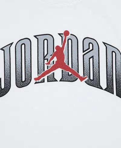 Jordan Toddler And Little Boys Global Arch T-shirt In White